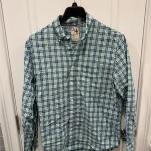 Men's Green Plaid Shirt